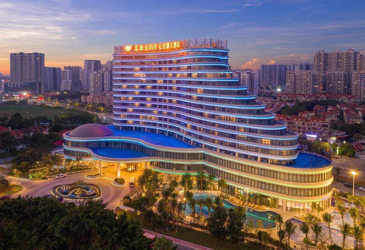 Golden Shining New Century Grand Hotel Beihai Exteriör bild